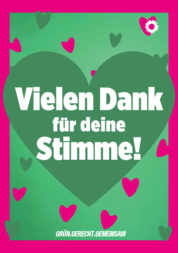Vielen Dank für euer Vertrauen