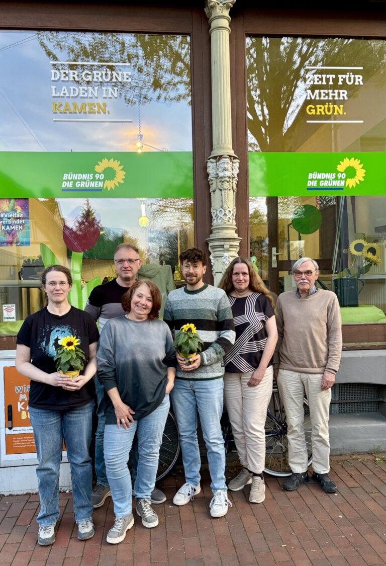 Grüne in Kamen setzen auf Kontinuität und Verstärkung: Vorstand einstimmig wiedergewählt und erweitert