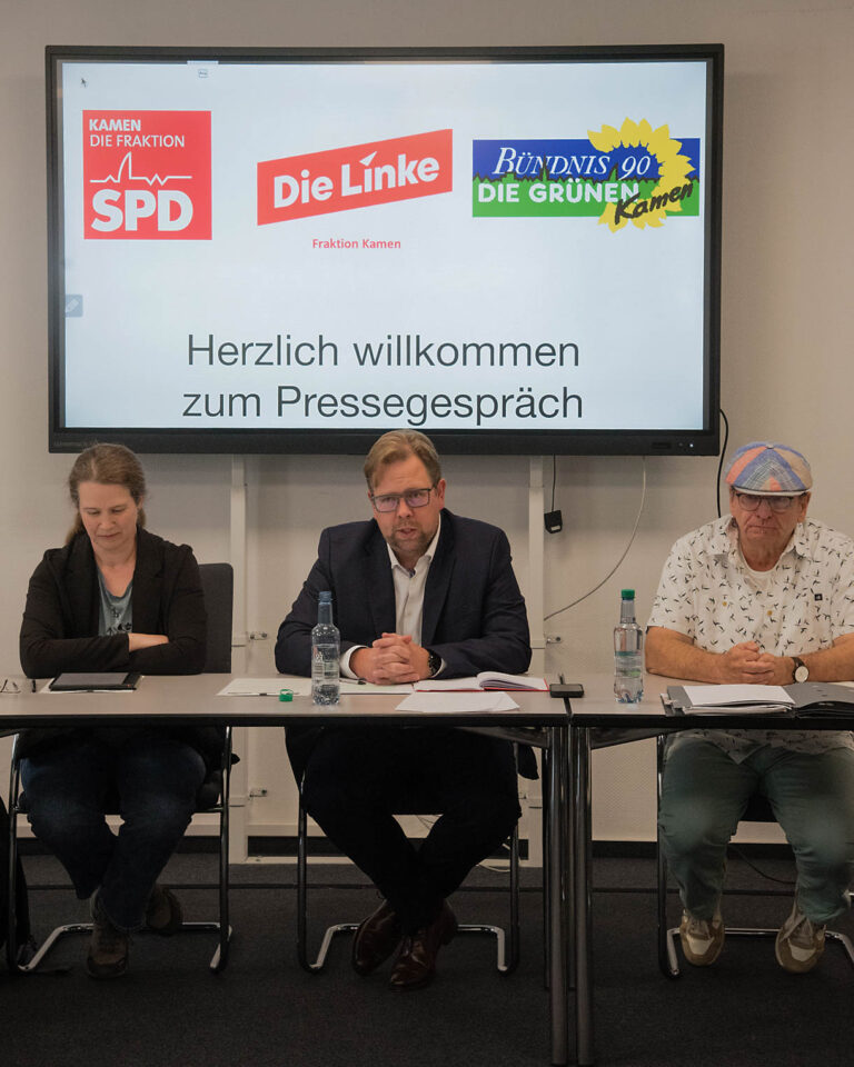 GRÜNE, SPD und LINKE vereinbaren Zusammenarbeit für Kamen